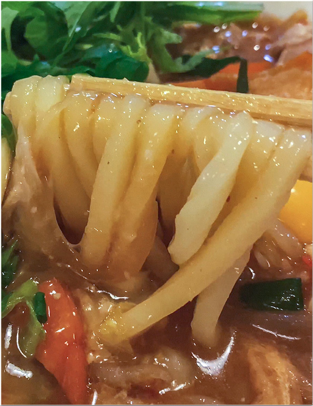 鶏ホルモンうどん@さぬ一