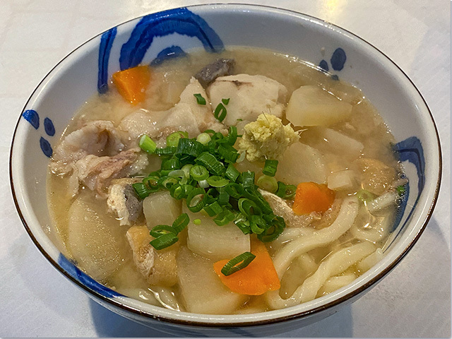 酒粕うどん@さぬ一