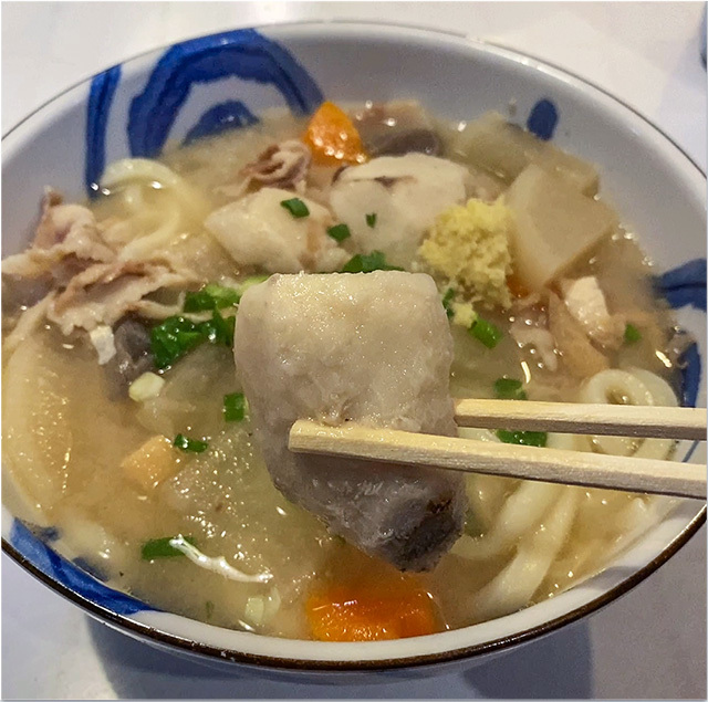 酒粕うどん@さぬ一