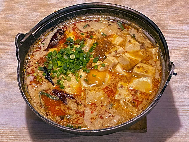 激辛坦々麻婆うどん@さぬ一
