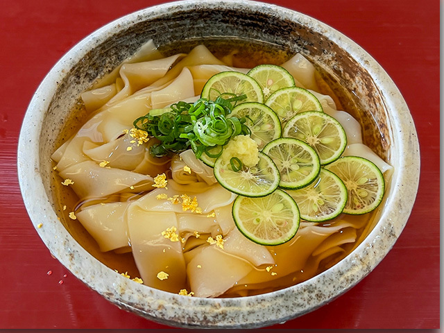 きしめんすだちぶっかけ 七福別邸