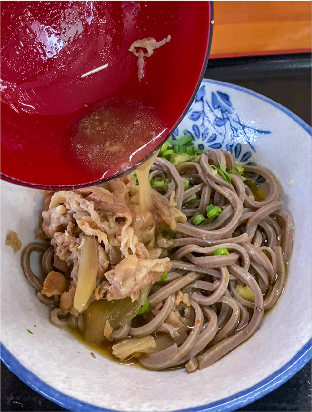 肉そば@手打ち麺や大島