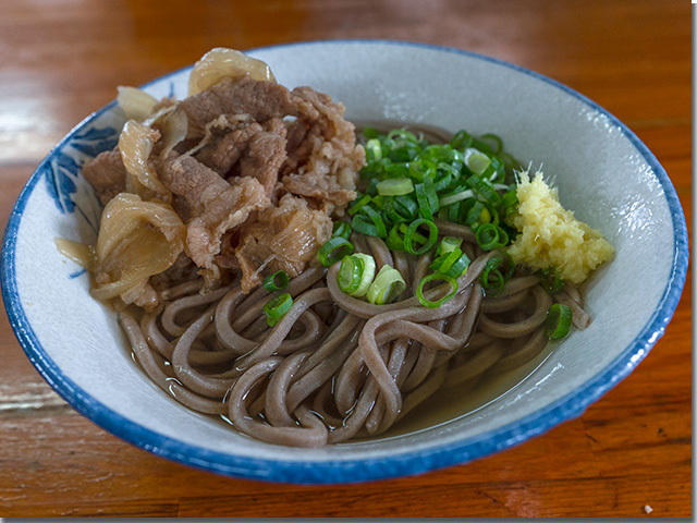 肉そば@手打ち麺や大島