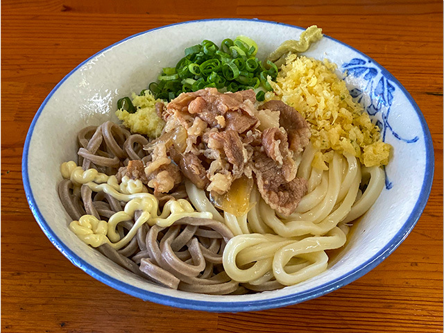 和そば・うどんチャンポン@手打ち麺や大島