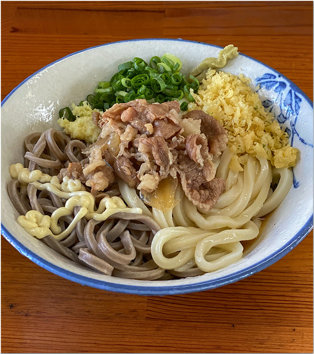 和そば・うどんチャンポン@手打ち麺や大島