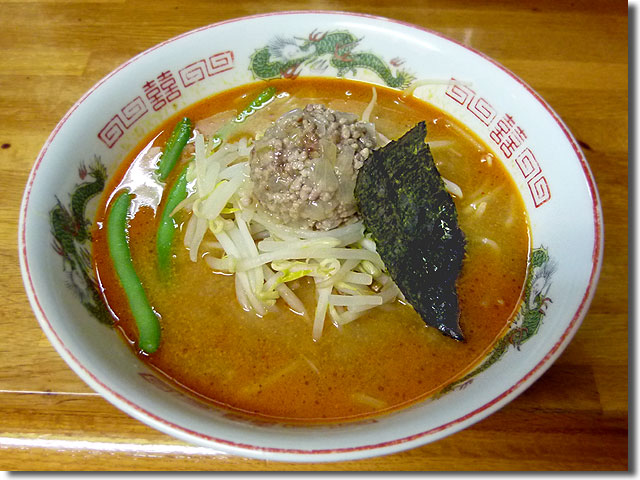 ココナッツ風味の坦々麺@とら家