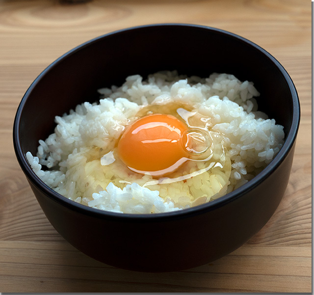 丸福醤油をTKGのお店で試す