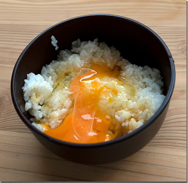 丸福醤油をTKGのお店で試す