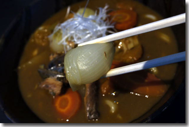 ひっぱりカレーうどん@鶴丸Gee