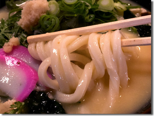 味噌汁うどん@つるや