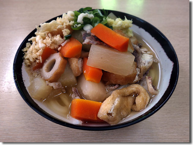 しっぽくうどん@上田うどん店