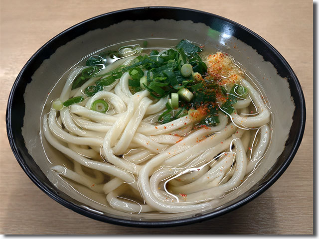 ぬるかけうどん@上田