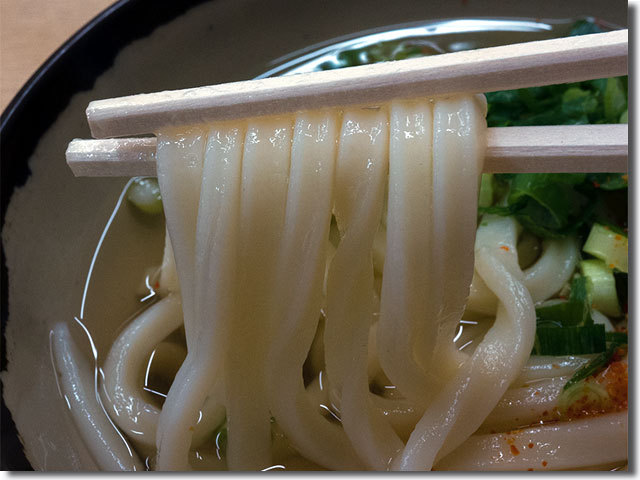 ぬるかけうどん@上田