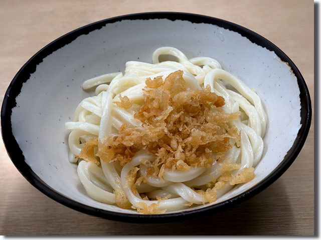 ぬるかけうどん@上田