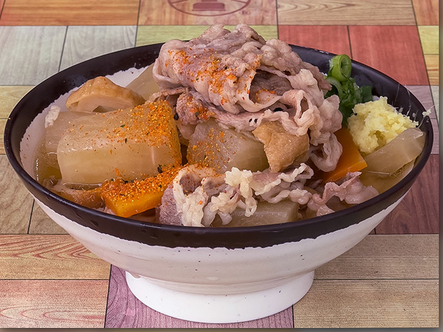 牛肉しっぽくうどん 上田製麺所