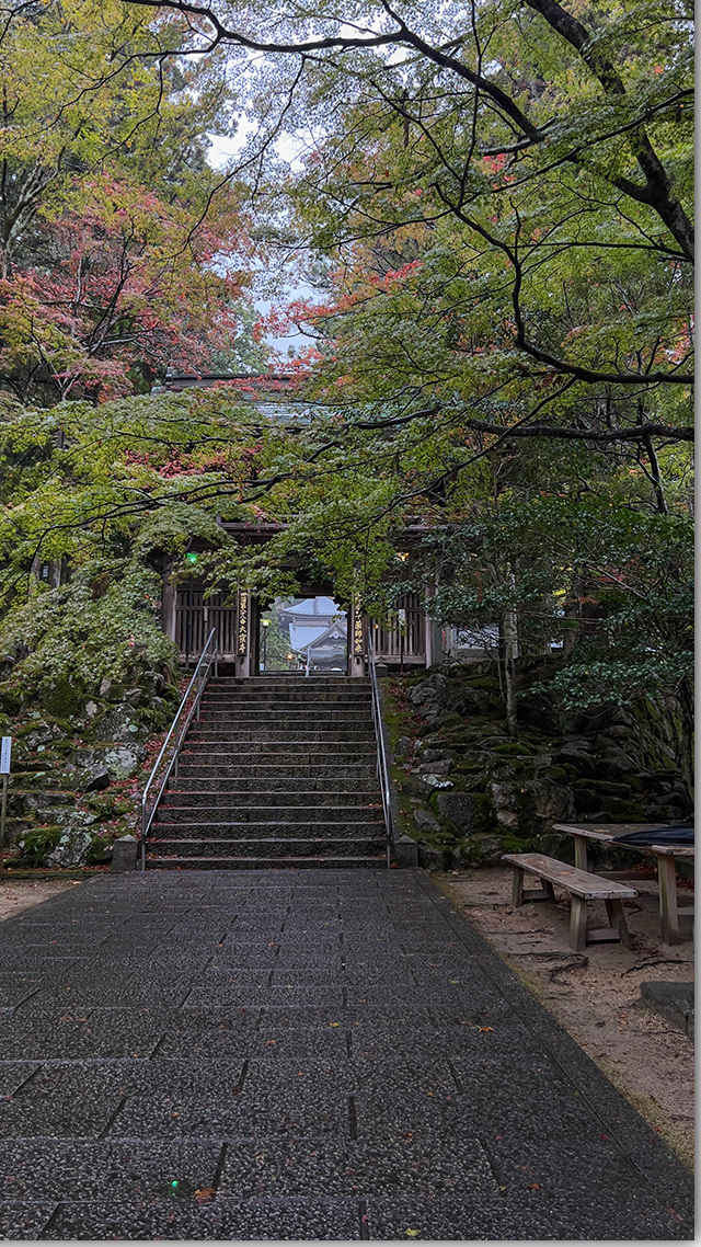 大窪寺の紅葉