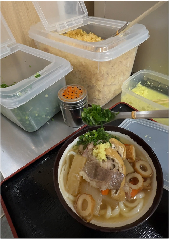 牛肉しっぽく 上田製麺所