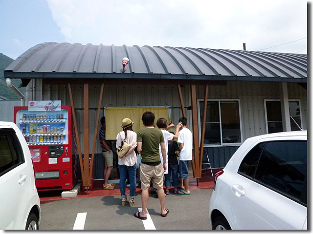 2011お盆休みうどん屋混雑状況
