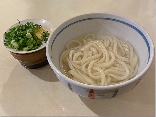 釜揚げうどん@義経