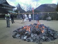 国分八幡 人形焼き 奉納太鼓