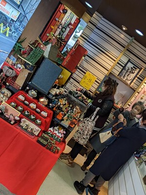 おひなさま展 ハンドメイドショップあさひや おひなさま展 ハンドメイドショップあさひや