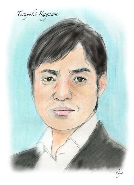 [MOZU」より香川照之さん描いてみました。 [MOZU」より香川照之さん描いてみました。
