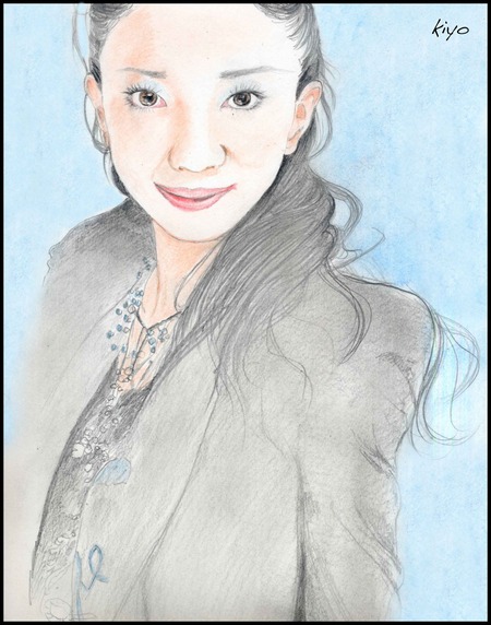 ドリカムの吉田美和さん描いてみました。