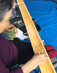 流しそうめん大会‼️ 流しそうめん大会‼️