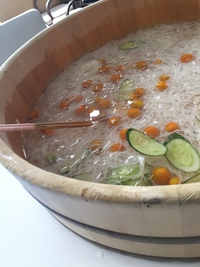流しそうめん大会‼️ 流しそうめん大会‼️