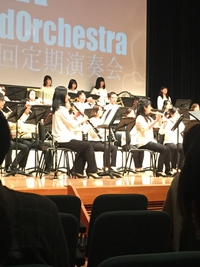 wind orchestra定期演奏会へ♪ wind orchestra定期演奏会へ♪
