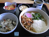 うどんですが・・・あっさり?ねばねば??