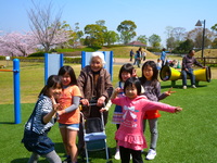 空港公園 花見!えんざきっずも大はしゃぎ!