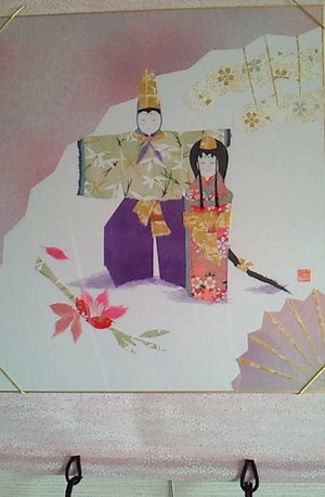 ❤ちぎり絵のお雛様❤