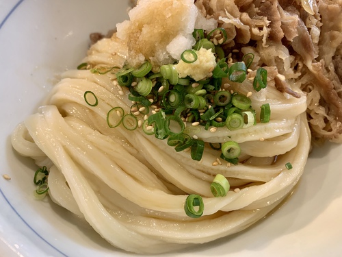 【うどん券行脚】おうどん瀬戸晴れ(生じょうゆうどん(そ)+肉トッピング+牡蠣天) 【うどん券行脚】おうどん瀬戸晴れ(生じょうゆうどん(そ)+肉トッピング+牡蠣天)