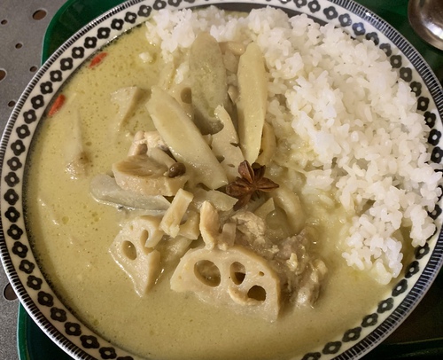 TAKAMATSU BASE CAFE(和風根菜グリーン薬膳カレー+江戸前厚焼き玉子) TAKAMATSU BASE CAFE(和風根菜グリーン薬膳カレー+江戸前厚焼き玉子)