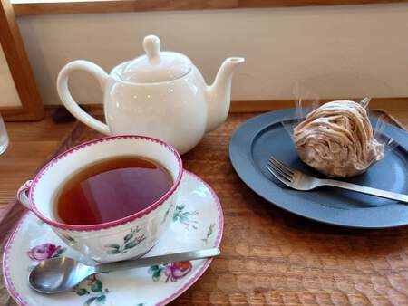 宇多津 cafe ten.ten でモンブラン 宇多津 cafe ten.ten でモンブラン