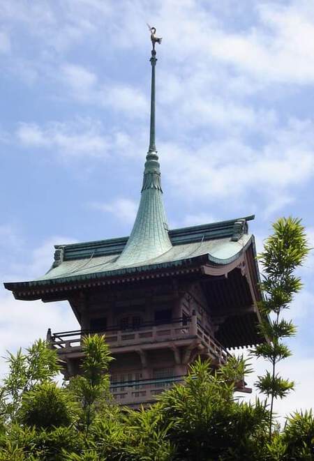 祇園閣(銅閣)と大雲院 祇園閣(銅閣)と大雲院