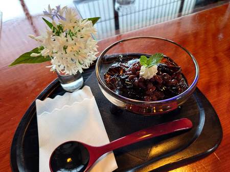 カフェ米澤 から ランドスケープ カフェ米澤 から ランドスケープ