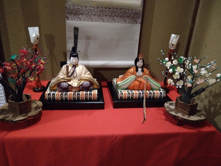 茶室る庵 おひなさまと桃花笑春風 茶室る庵 おひなさまと桃花笑春風