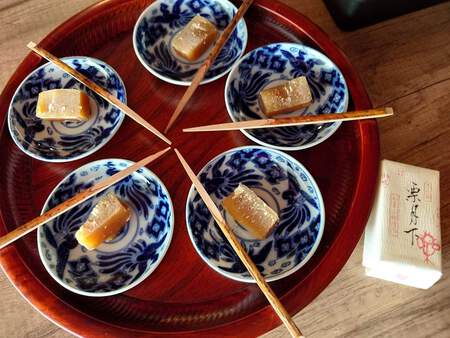 土曜日の茶室る庵10/5 お菓子 土曜日の茶室る庵10/5 お菓子