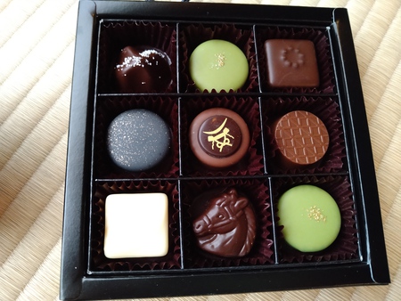 城ガールと チョコレート交換(笑) 城ガールと チョコレート交換(笑)