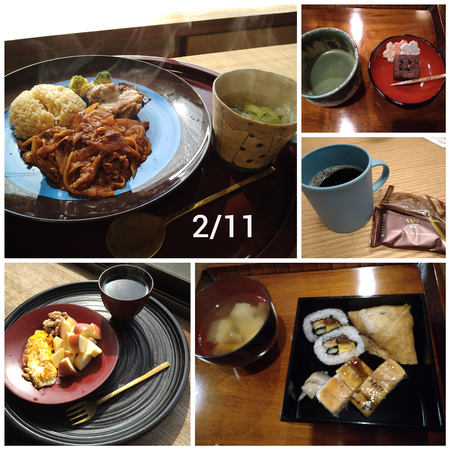 今日は月に一度の喫茶室【食べたものlog 2/8〜2/14】 今日は月に一度の喫茶室【食べたものlog 2/8〜2/14】