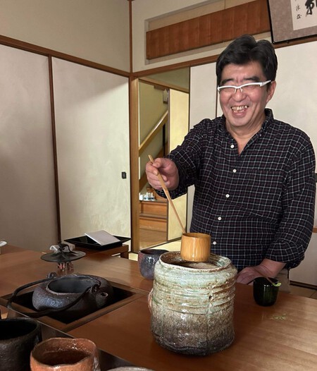 残月亭 普段着のお茶会になります。 残月亭 普段着のお茶会になります。