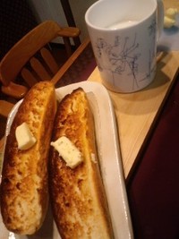 ロンパールームの牛乳は美味そうだった