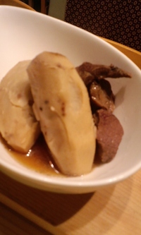 寒くなると、すじ肉がうまいねぇ!