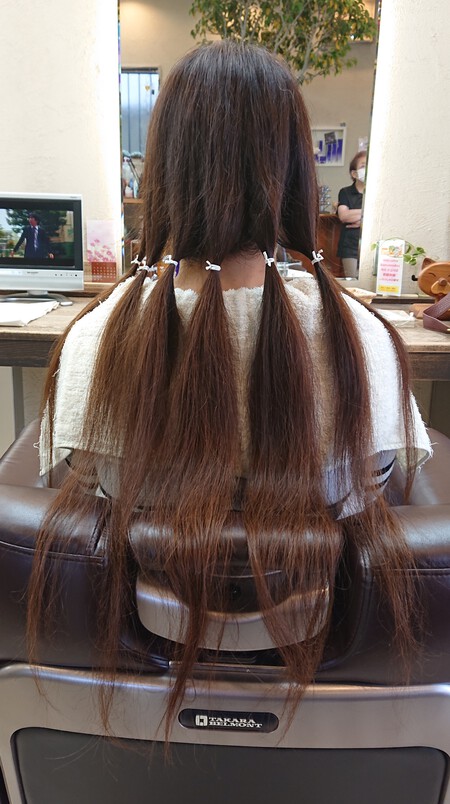 4年半ぶり、3度めのヘアドネーション 4年半ぶり、3度めのヘアドネーション