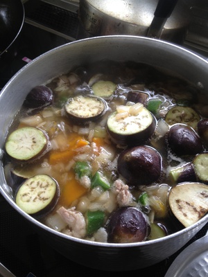 「夏野菜カレー」です!
