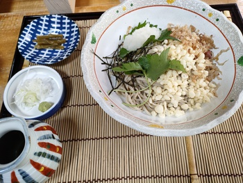 秋は新蕎麦なのかな? 秋は新蕎麦なのかな?