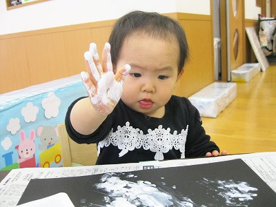 12月の製作(0歳児、くまぐみ) 12月の製作(0歳児、くまぐみ)