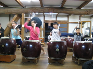 和太鼓集団「夢幻の会」を見学しました！